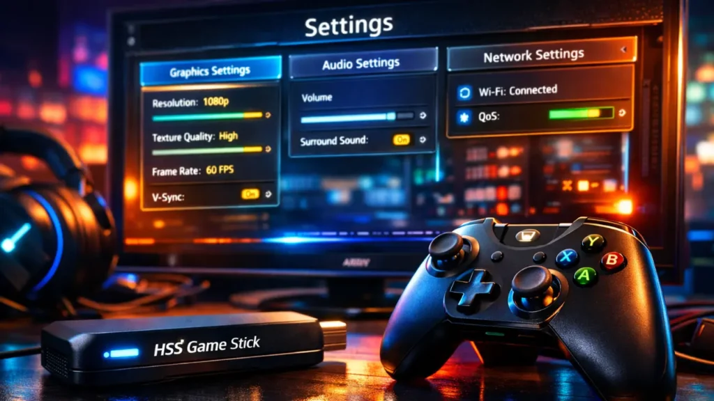 manual settings hssgamestick